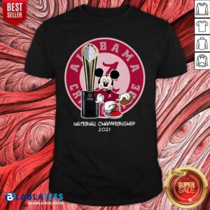 Good Mickey Mouse Alabama Crimson Tide National Championship 2021 Shirt