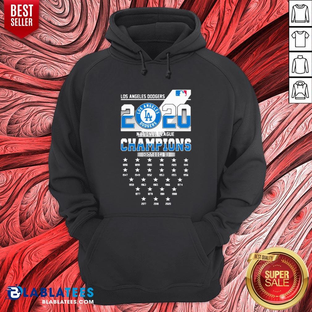 Nice Los Angeles Dodgers 2020 National League Champions Shirt