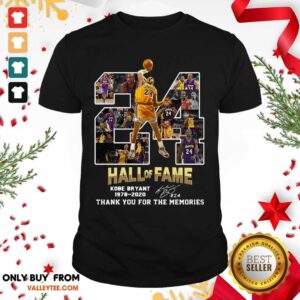 Funny 24 Hall Of Fame Kobe Bryant 1978 2020 Shirt