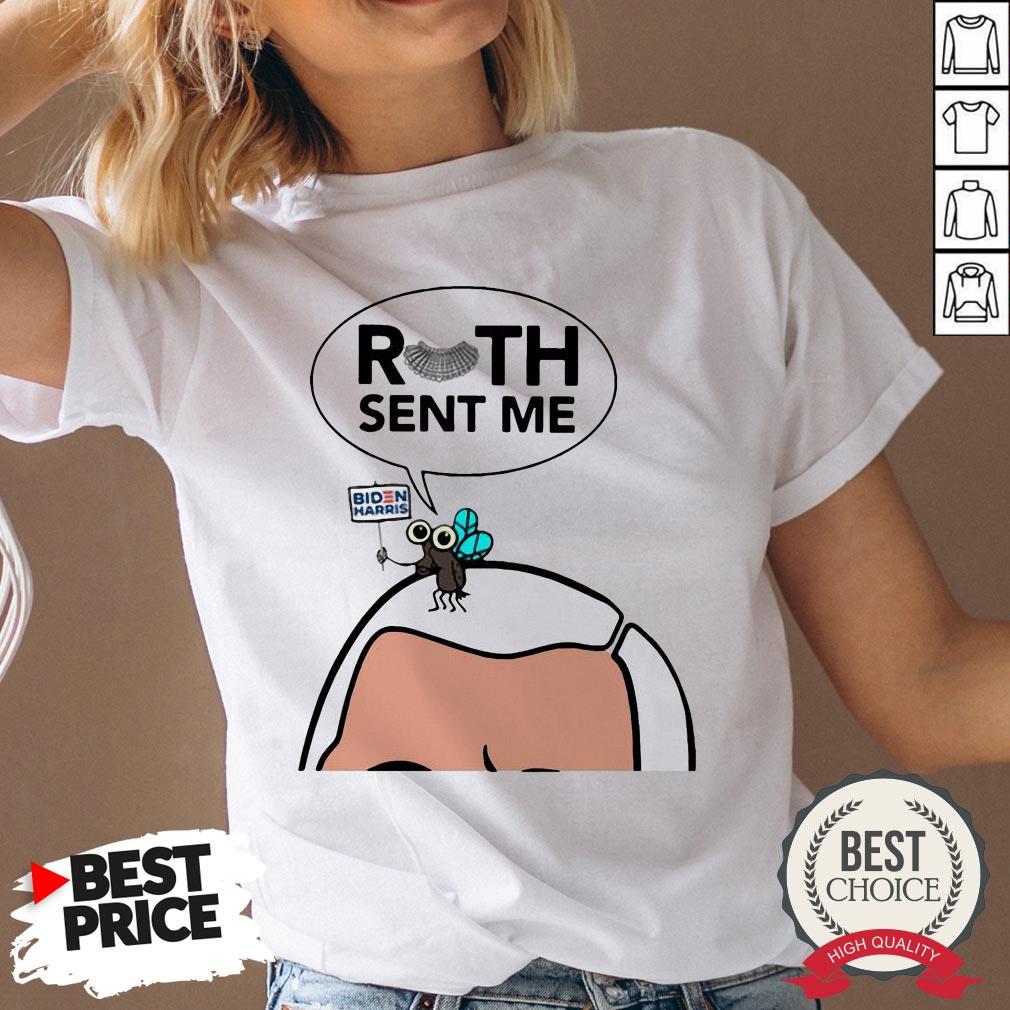 Rbg Ruth Sent Me Fly Mike Pence Biden Harris Shirt