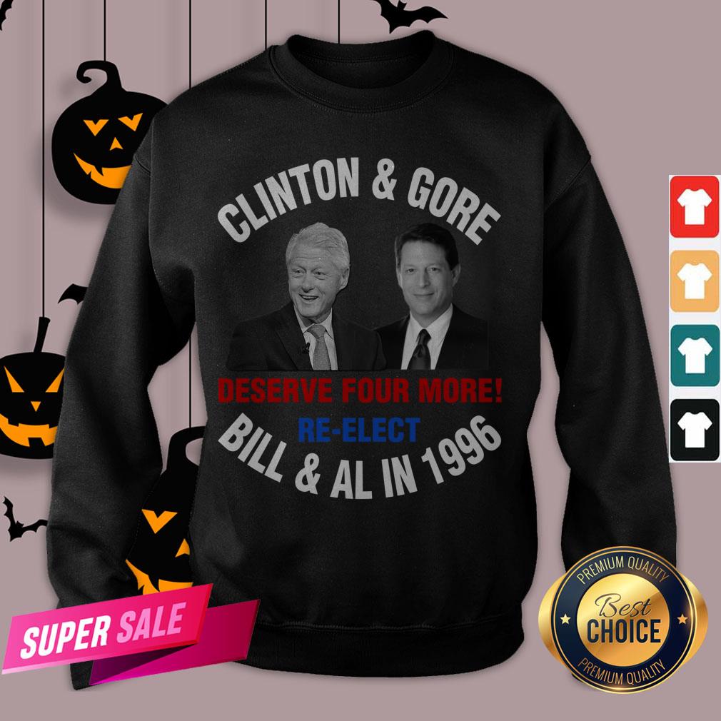 Reelect Clinton And Gore USA Election 2020 Fun Gift Shirt