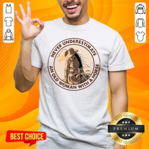 Surprised 1 Never An Old Woman Shirt