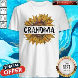 Funny Sunflower Grandma Shirt