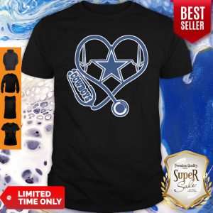 Nice Heartbeat Nurse Love Dallas Cowboy Shirt