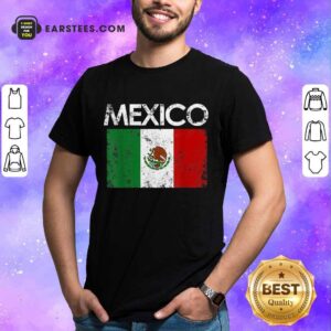 Top Mexico Flag Shirt