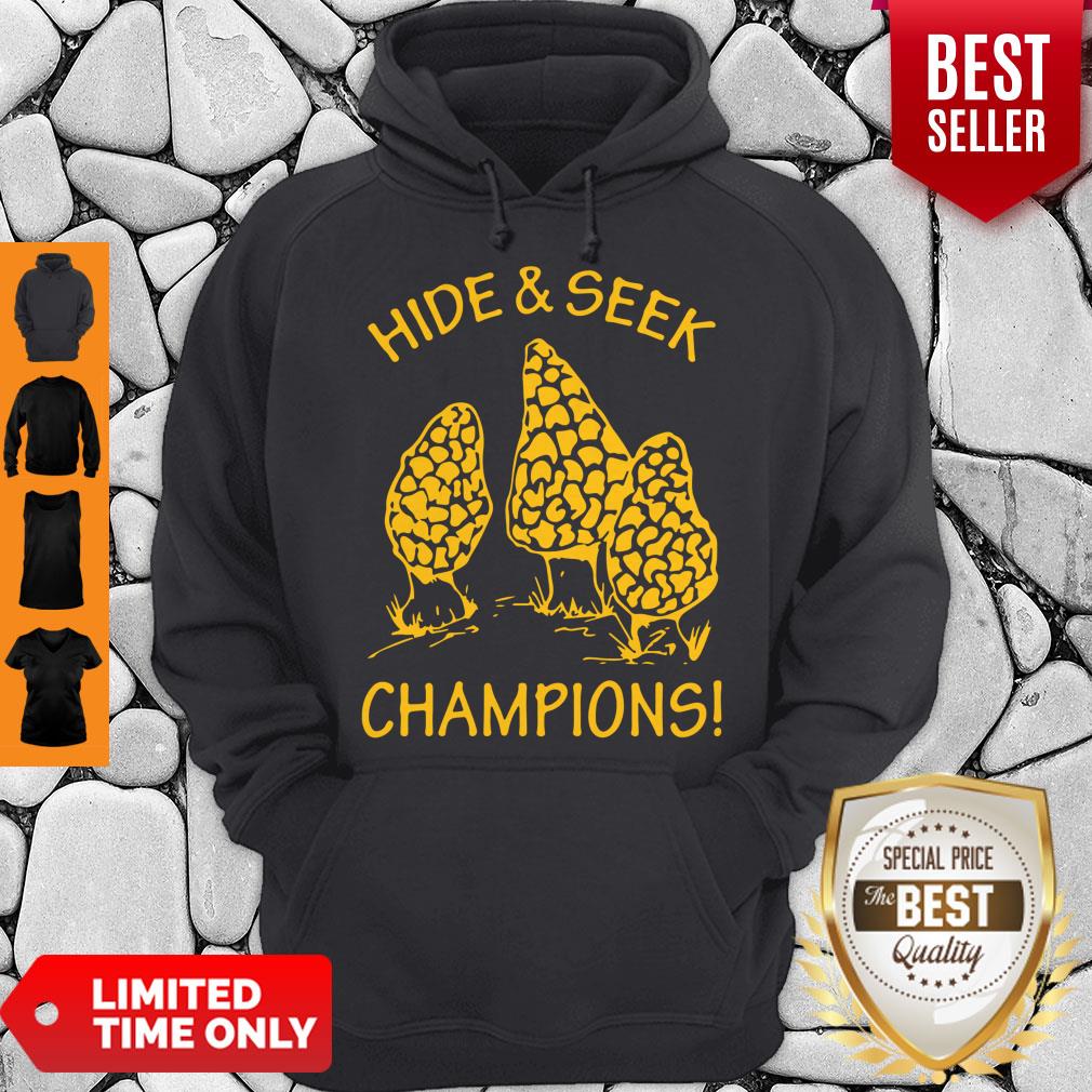 Official Morel Mushrooms Hide And Seek World Champion 2020 Shirt