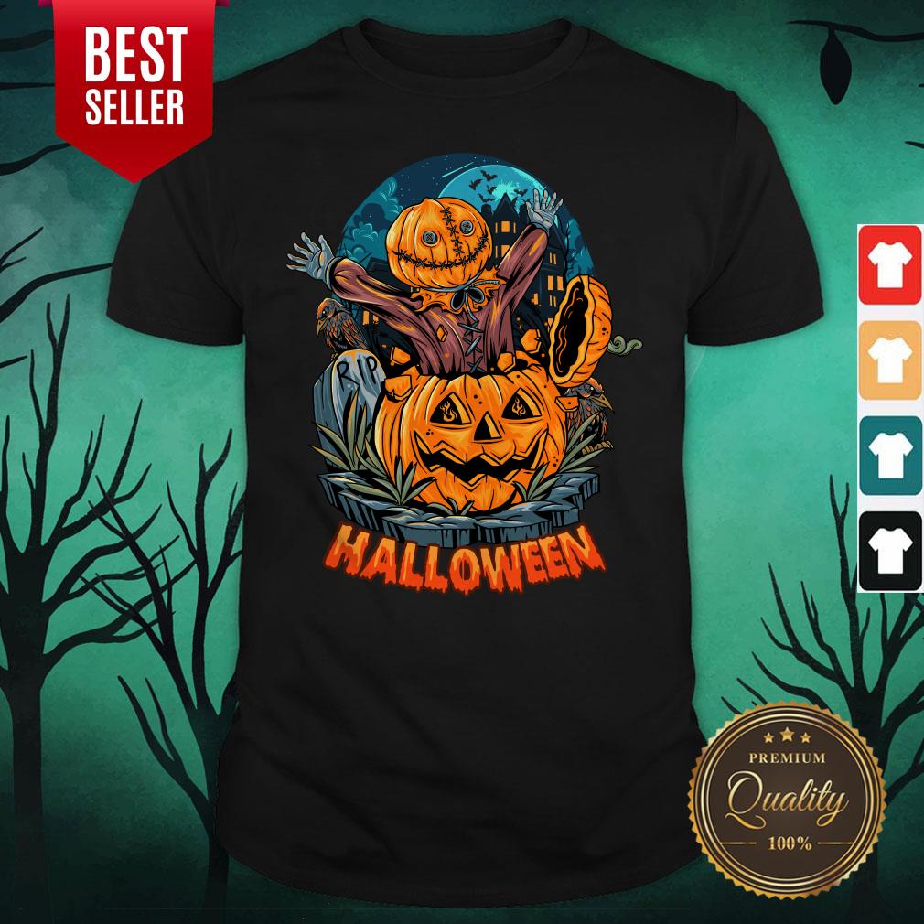 Sack Headed Human Comes Out Halloween Shirt
