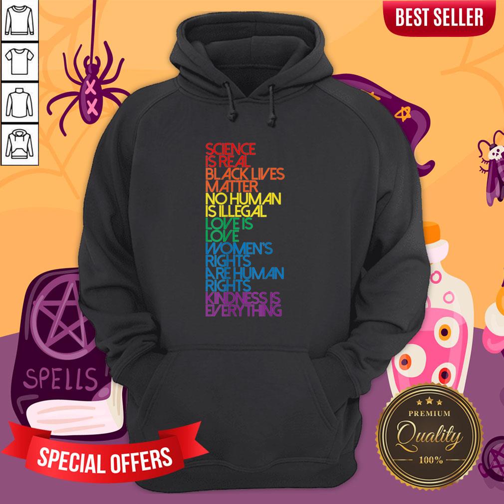 Science Is Real Black Lives Matter LGBT Halloween Shirt