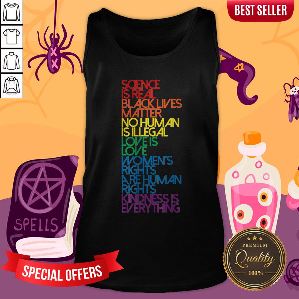 Science Is Real Black Lives Matter LGBT Halloween Shirt