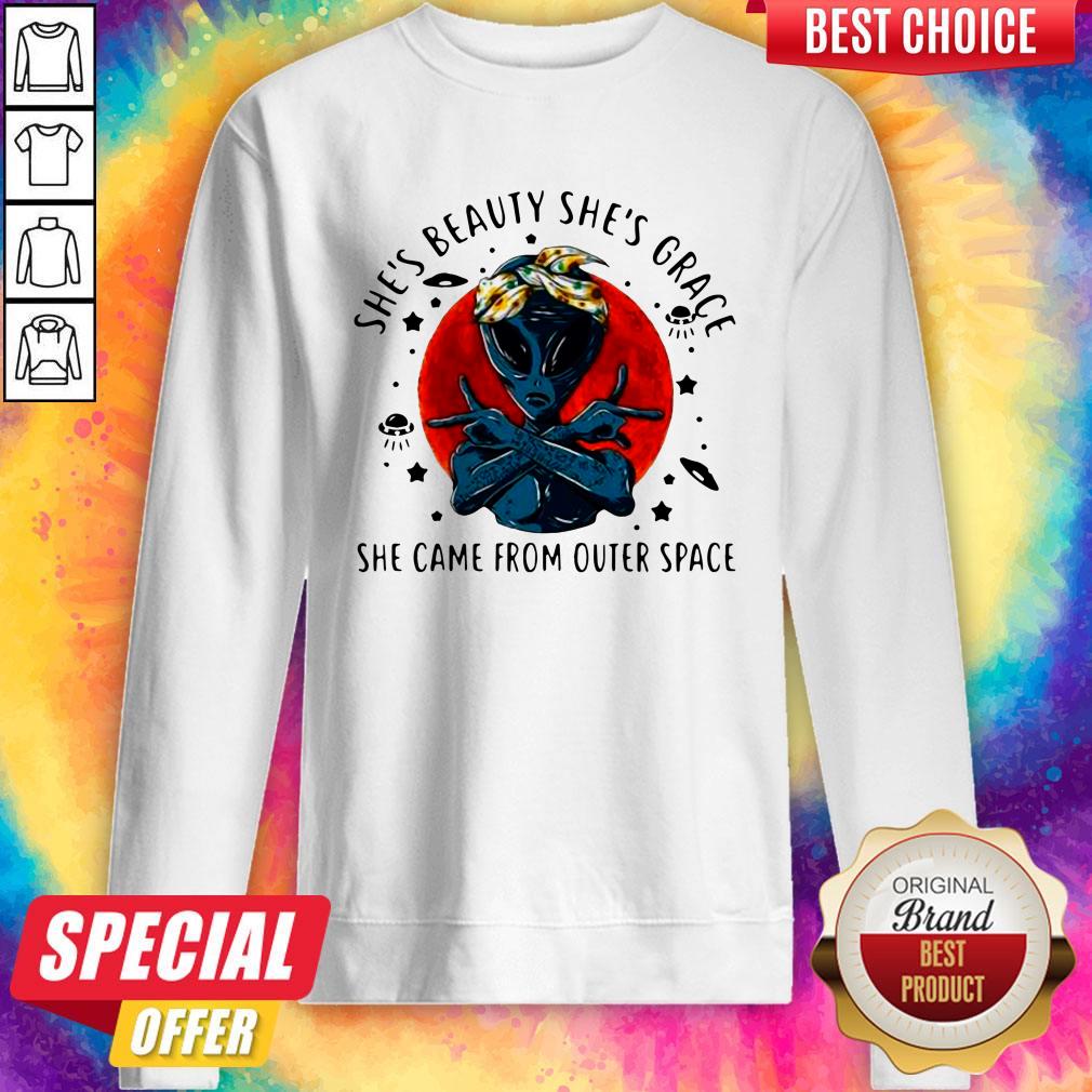 She’s Beauty She’s Grace She Came From Outer Space 2020 Shirt