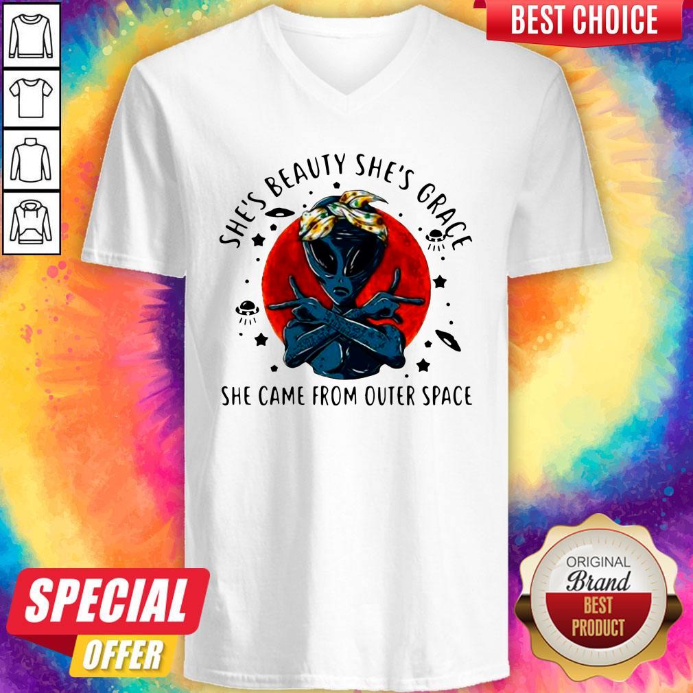 She’s Beauty She’s Grace She Came From Outer Space 2020 Shirt