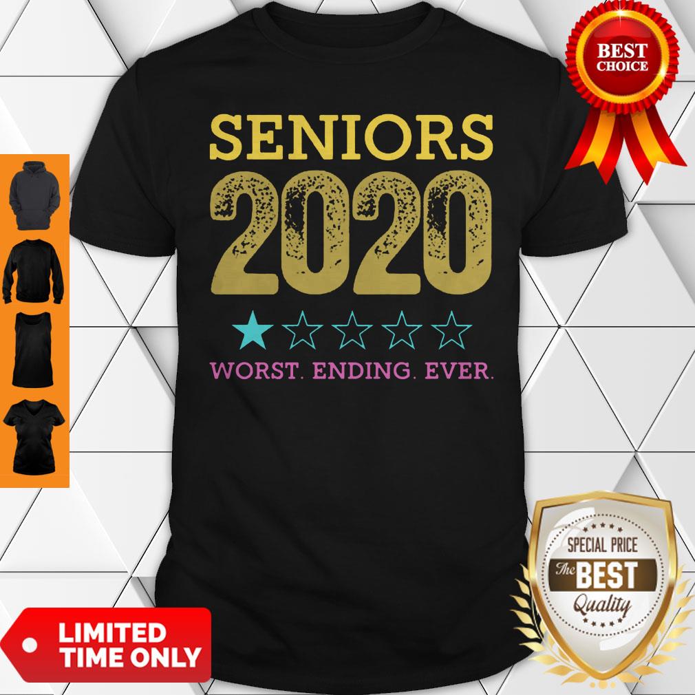 Cute Seniors 2020 Worst Ending Ever Shirt
