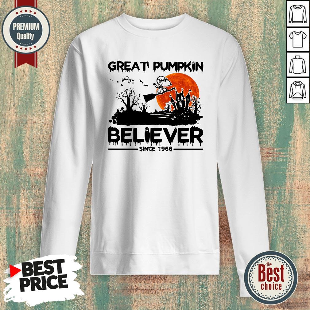 Snoopy Great Pumkin Believer Since 1966 Shirt