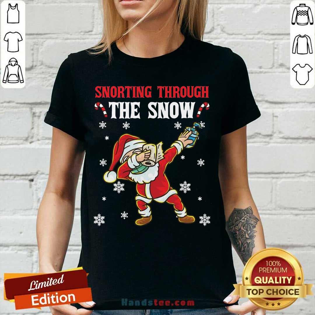 snorthing-through-the-snow-dabbing-santa-claus-face-mask-toilet-paper-hand-sanitizer-v-neck.jpg
