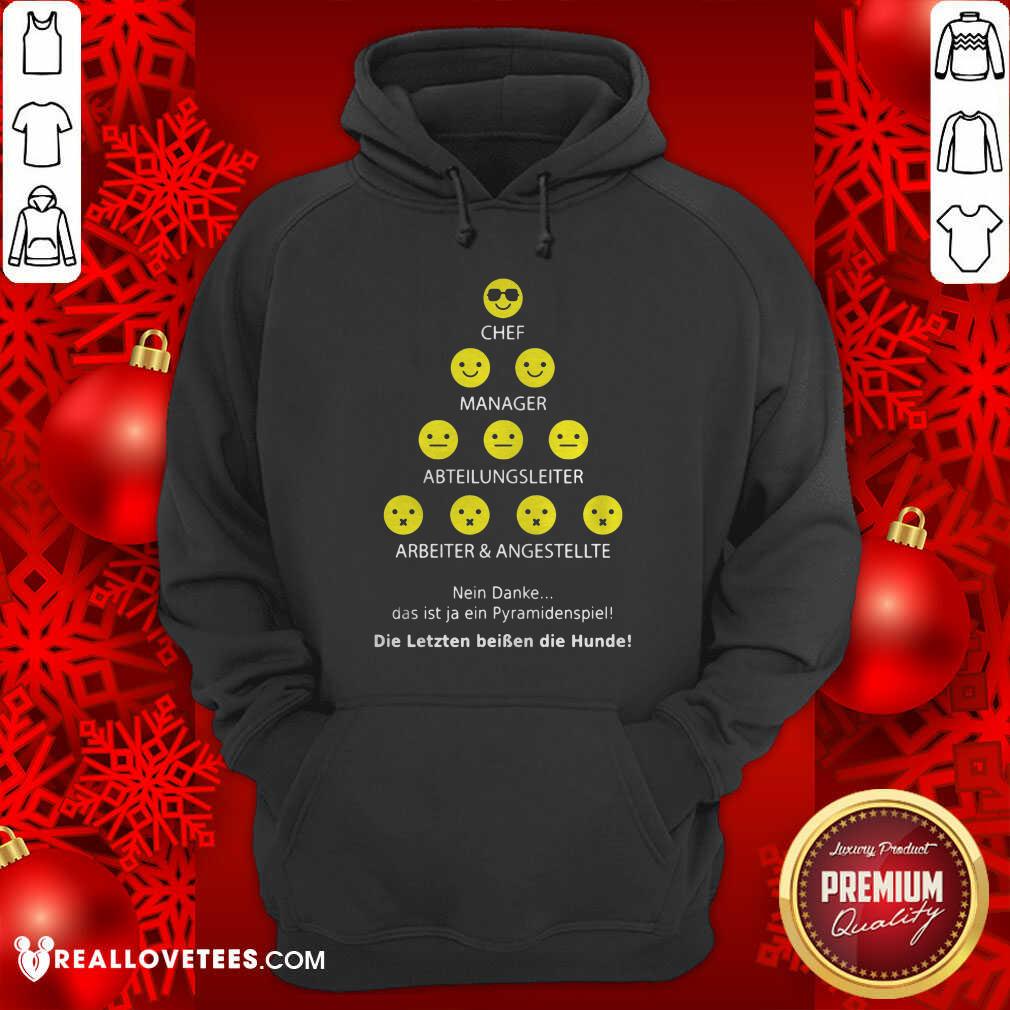 So Chef Manager Abteilungsleiter Arbeiter Und Angestellte Shirt