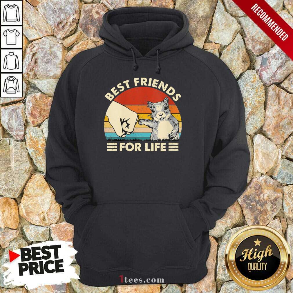 Squirrel Best Friend For Life Vintage Shirt