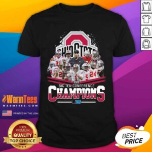 Awesome Ohio State 2020 Big Ten Conference Champions Shirt