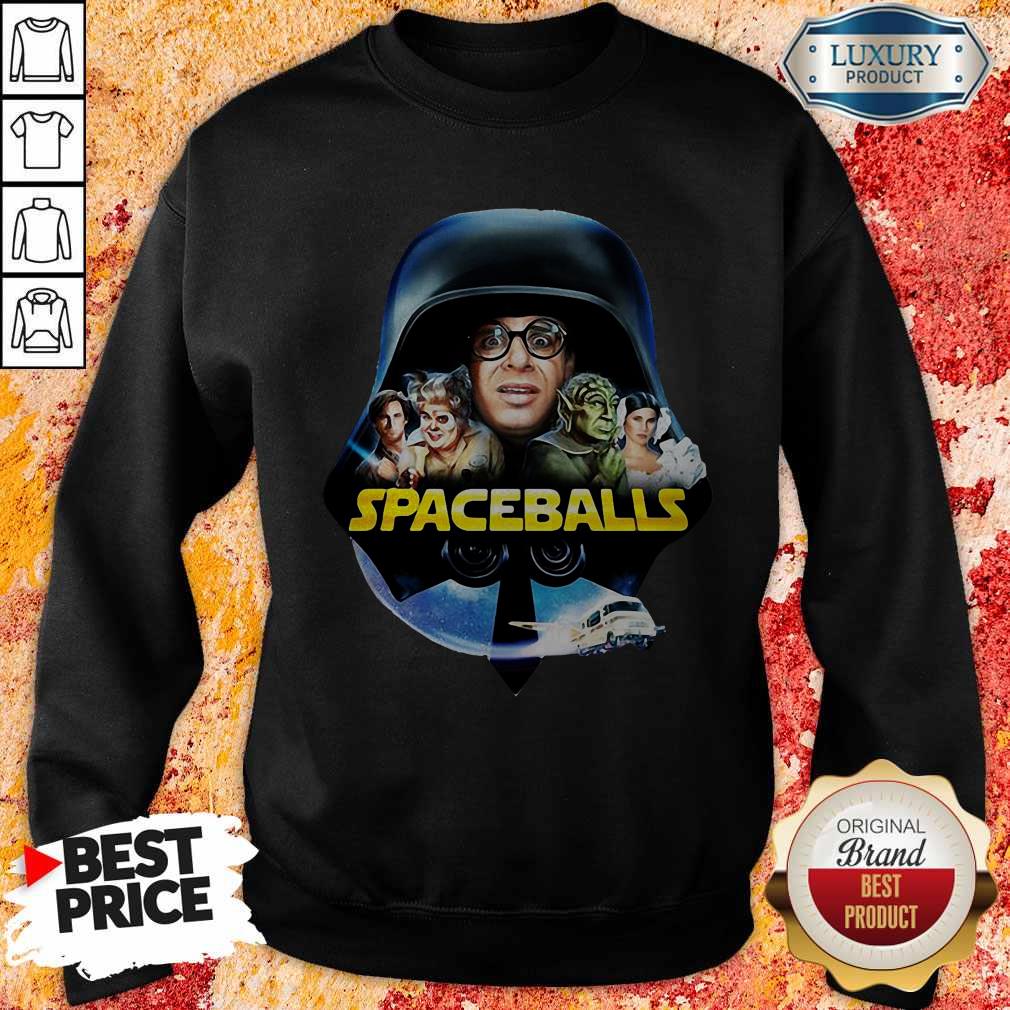 Star Wars Darth Vader Spaceballs Movie Characters Retro 80s Shirt