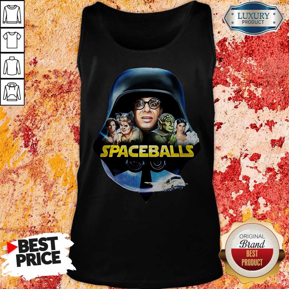 Star Wars Darth Vader Spaceballs Movie Characters Retro 80s Shirt