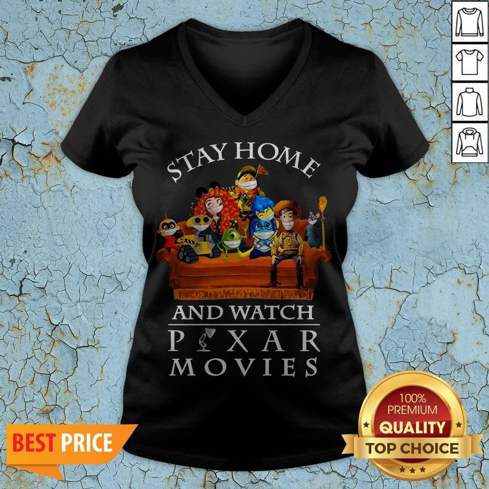 Stay Home And Watch Pixar Movies Shirt