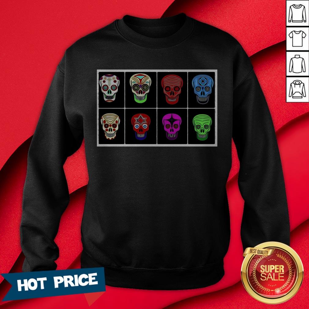 Sugar Skull Day Of The Dead Muertos Shirt