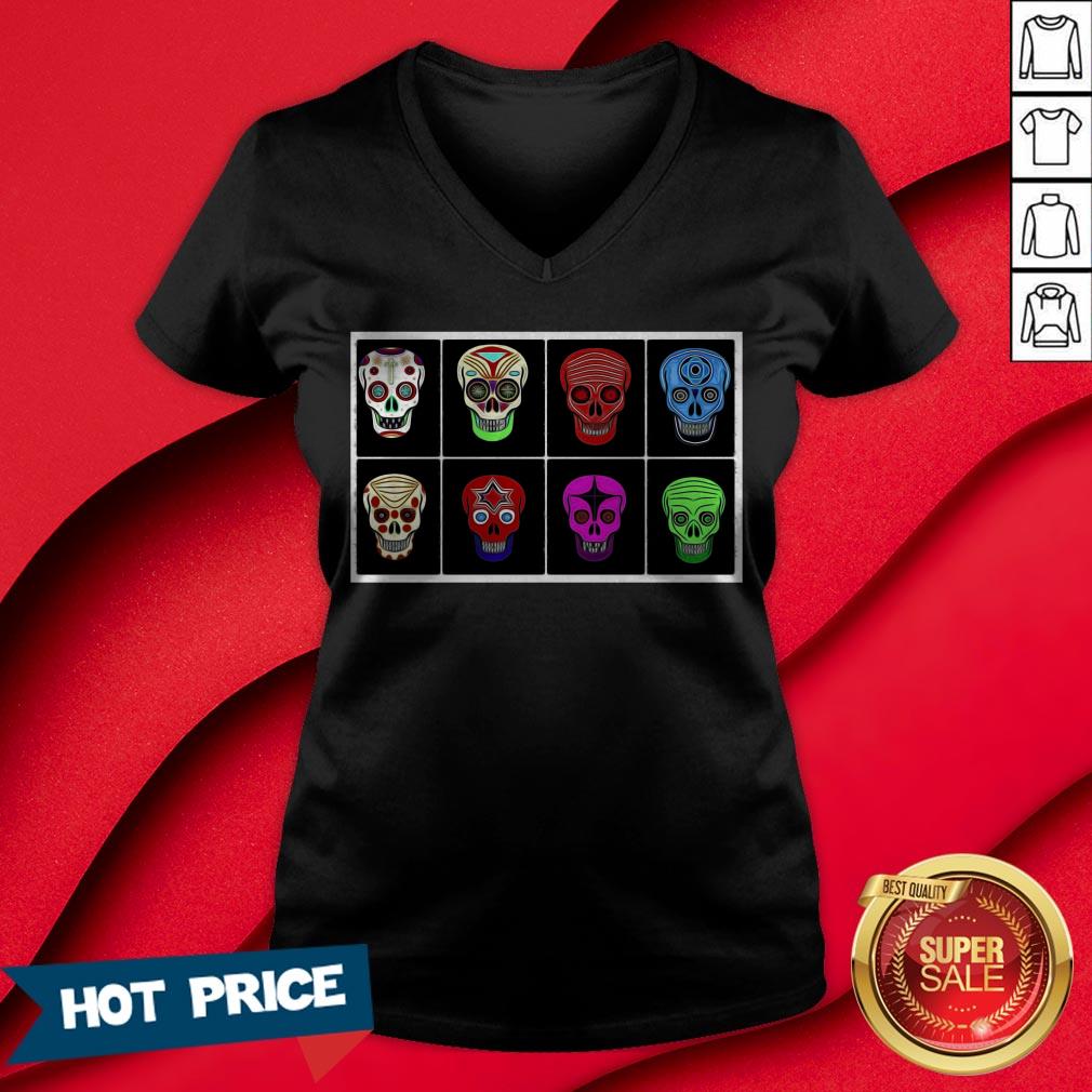 Sugar Skull Day Of The Dead Muertos Shirt