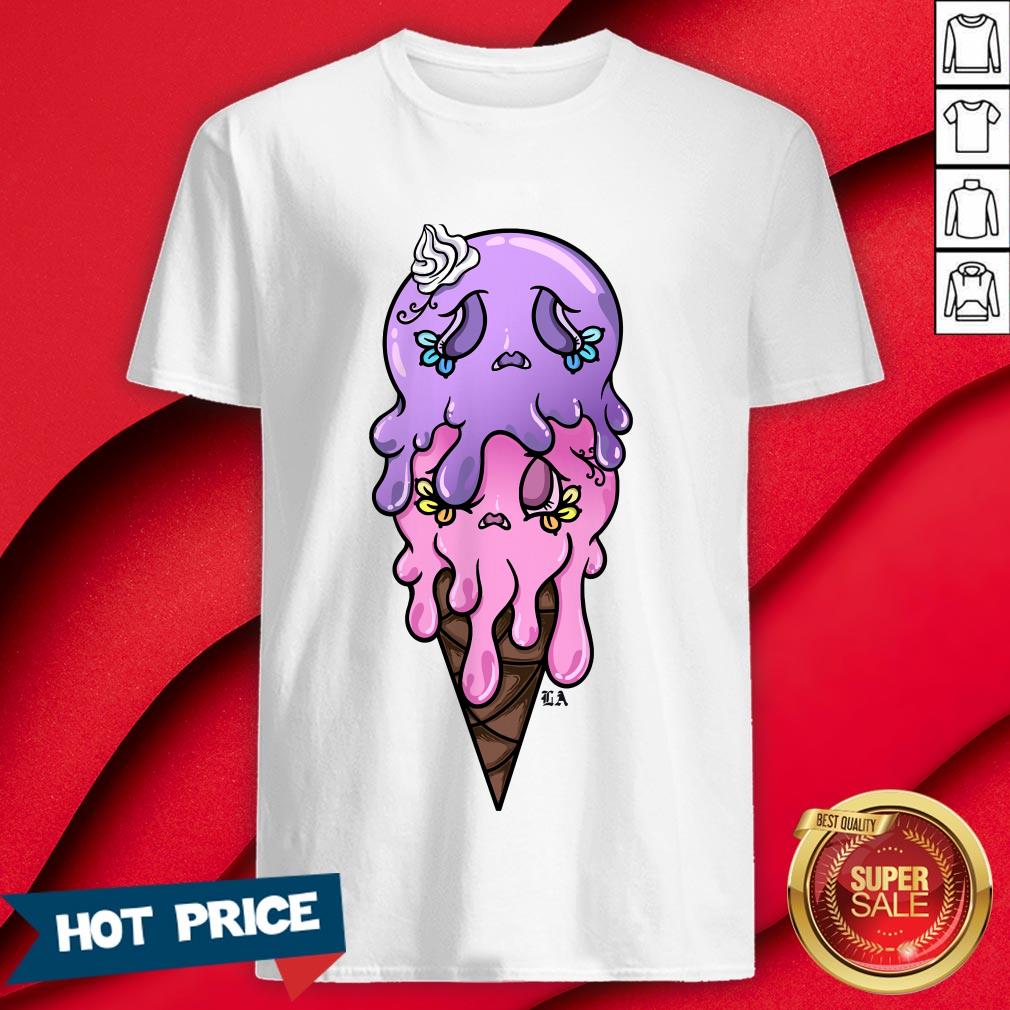 Sugar Skull Ice Cream Double Shirt