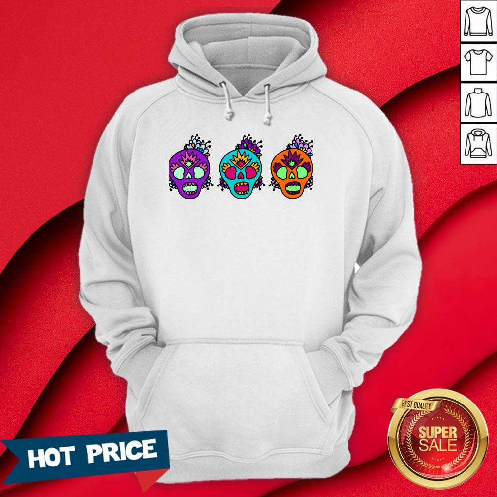 Sugar Skulls Day Of The Dead Muertos Shirt