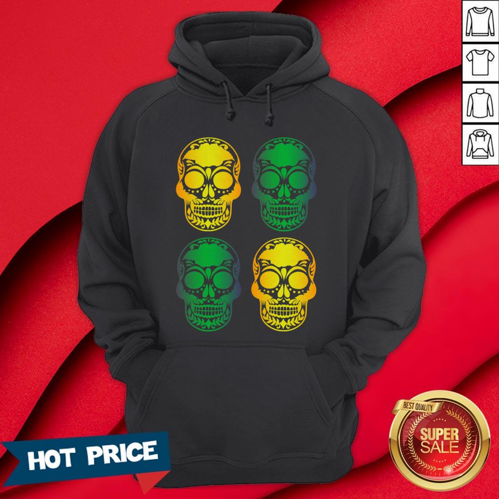 Sugar Skulls Mexico To Celebrate The Holiday Day Of The Dead Shirt