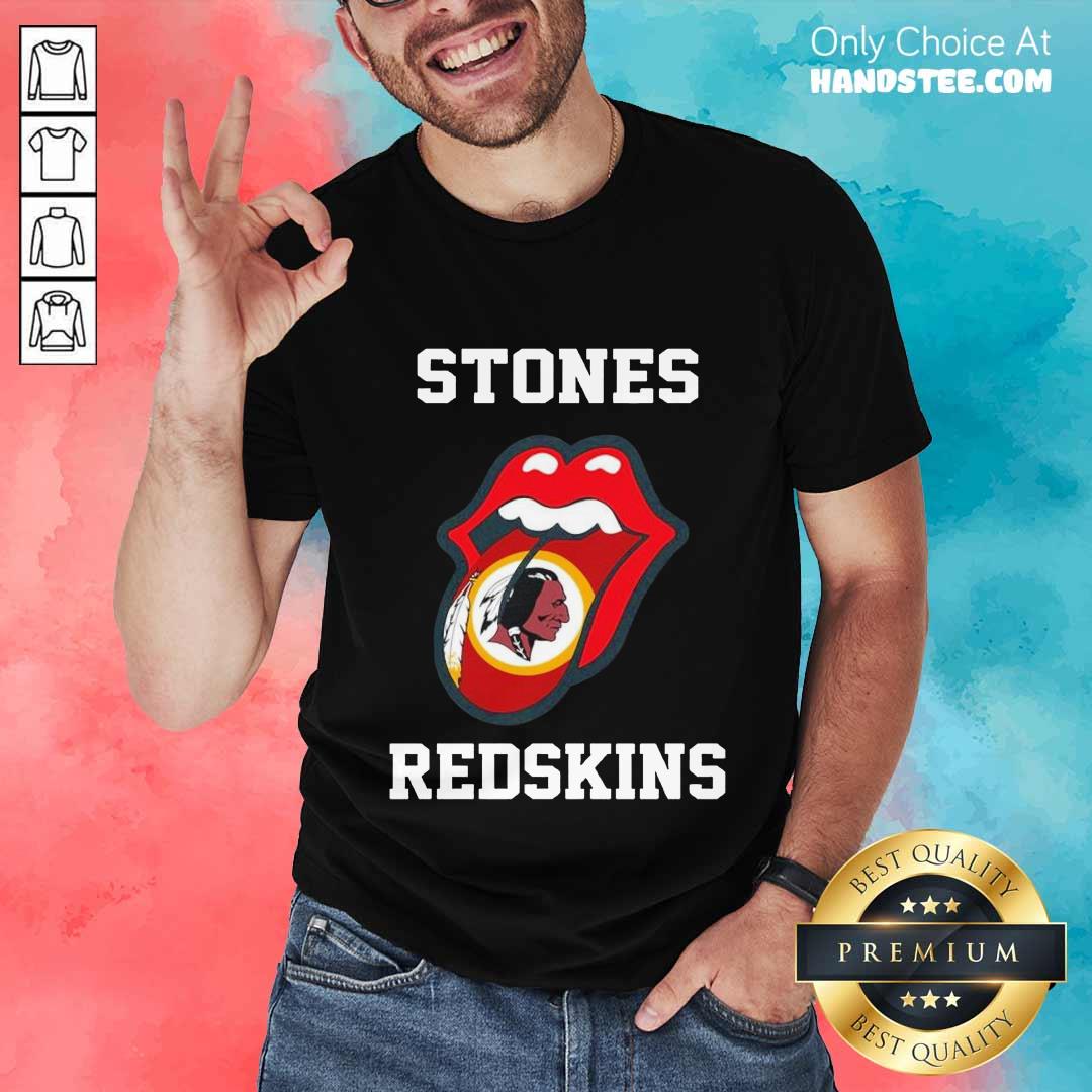Super Amused The Stones Redskins 2021 Shirt