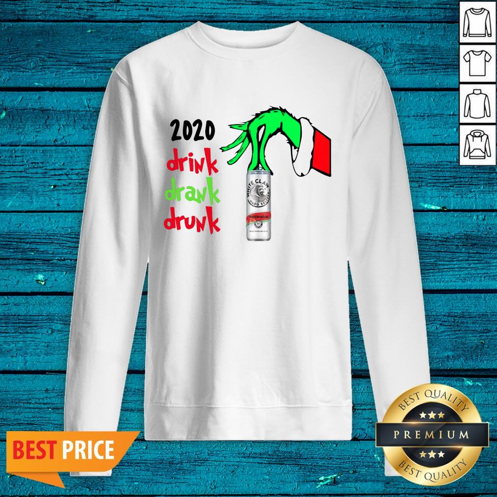 Super Nice 2020 Drink Drank Drunk Christmas Shirt