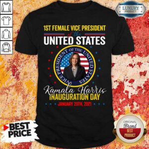 Tense Kamala Harris First Female Vice Day 2 Shirt