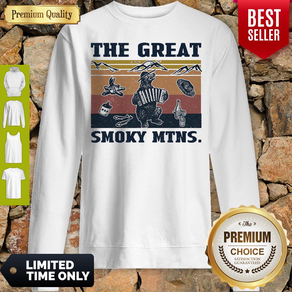 Official Bear The Great Smoky MTNS Vintage Shirt