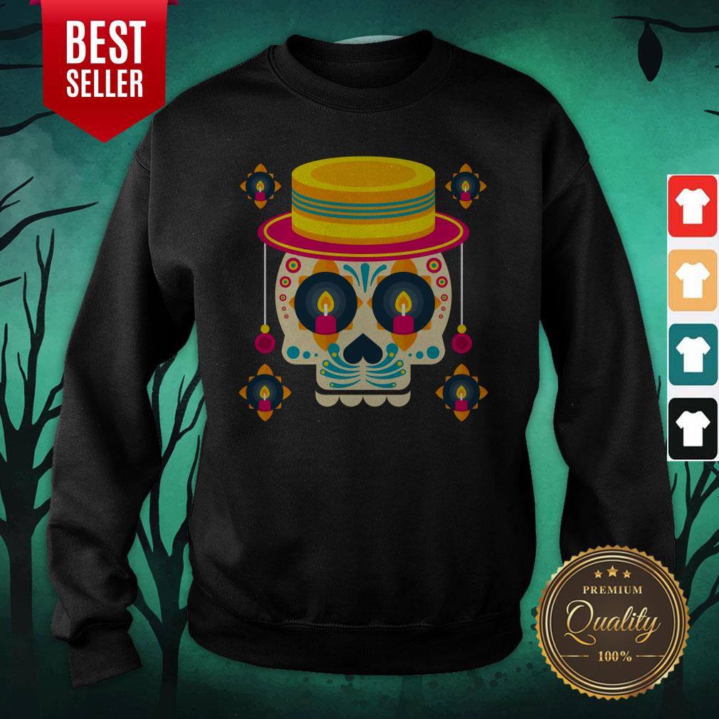 Sugar Skull Day Of The Dead Dia De Muertos Shirt