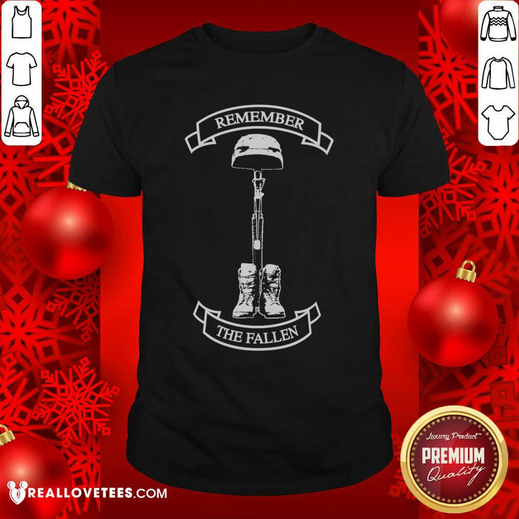 Sweet Remember The Fallen Cotton Shirt