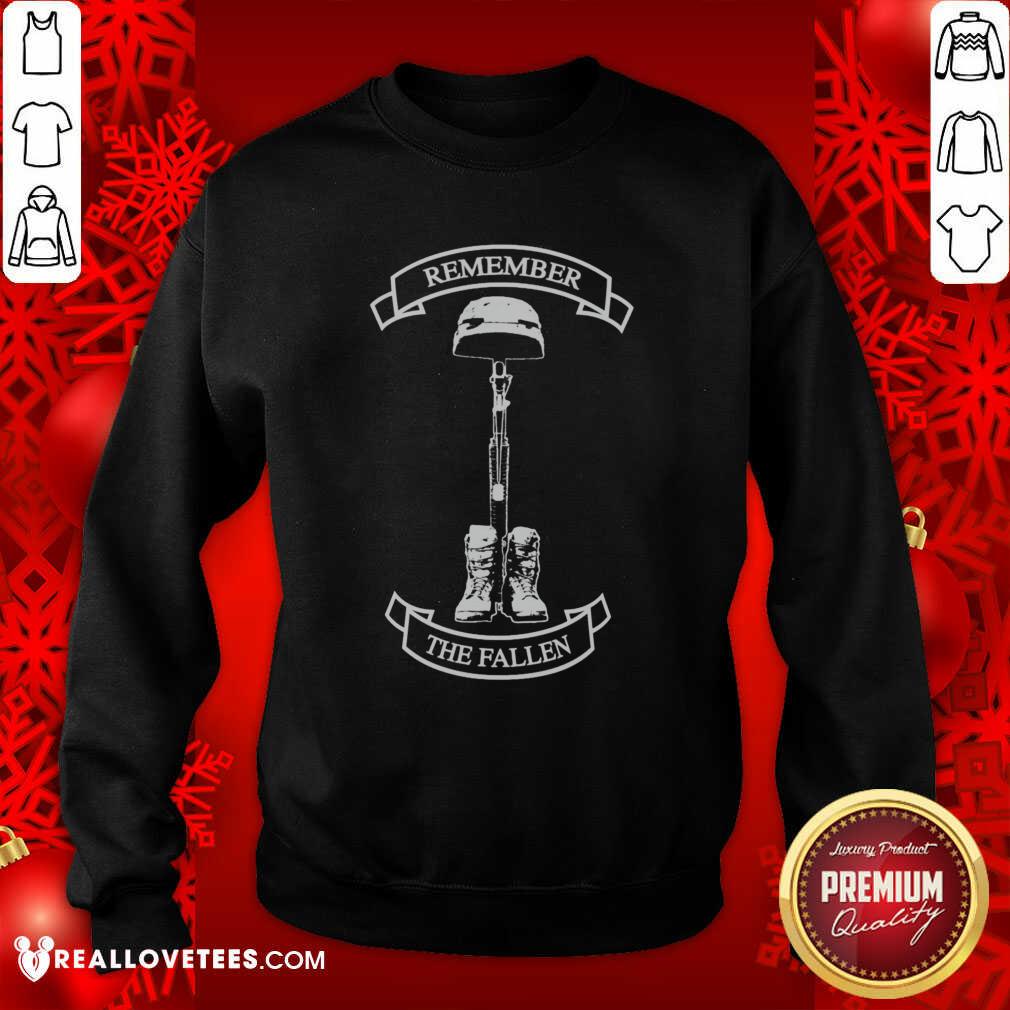 Sweet Remember The Fallen Cotton Shirt