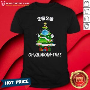 Vip 2020 Funny Quarantine Christmas Tree Ornament Mask Shirt