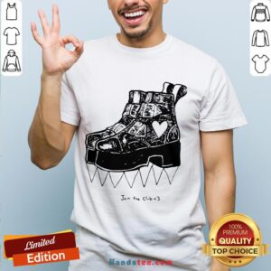 Top Deathstud Boots Join The Club Official T-Shirt