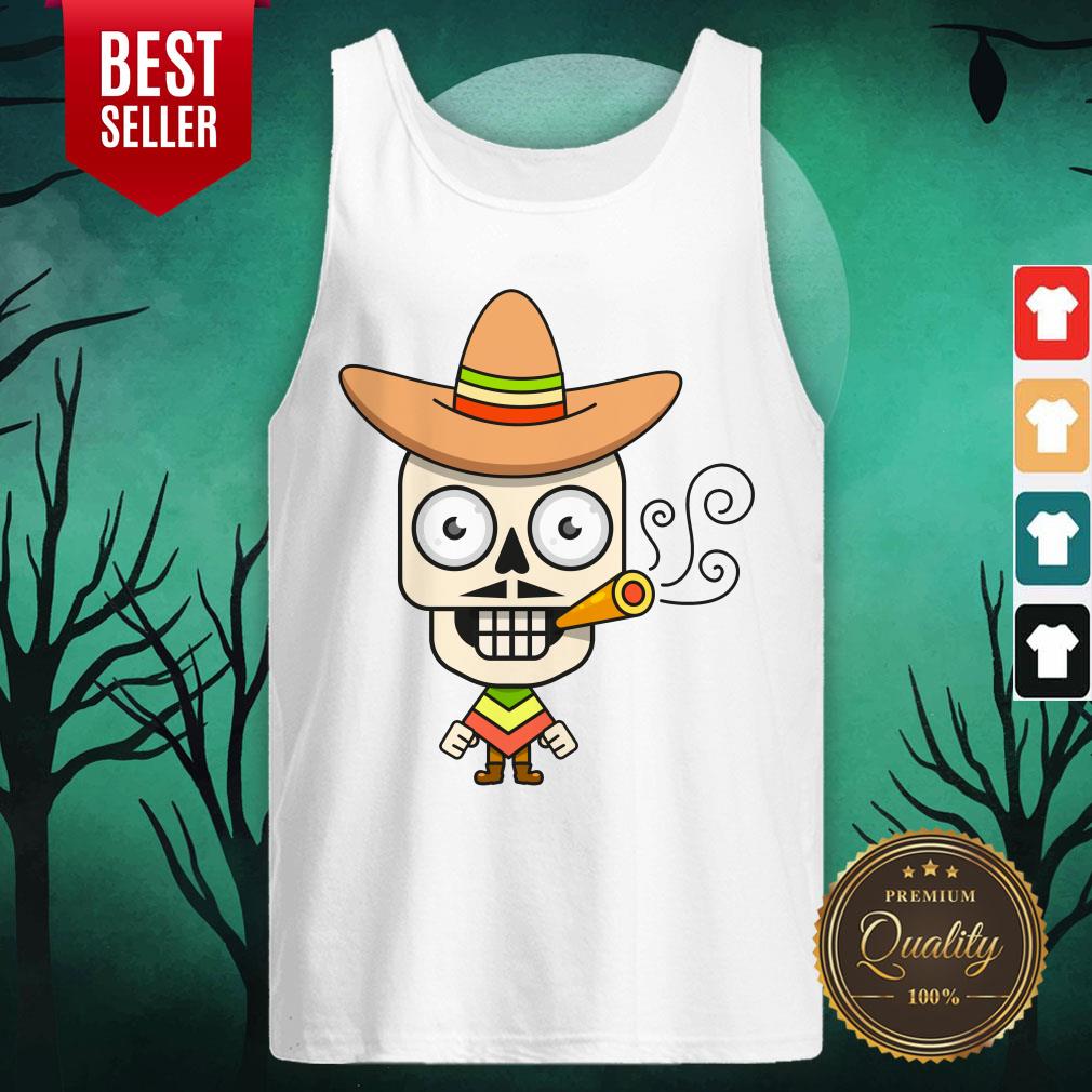 The Man Sugar Skull Day Dead Dia De Muertos Shirt