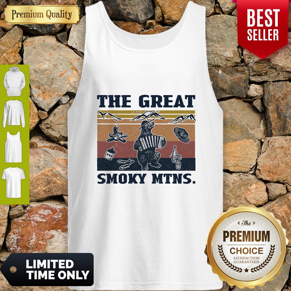 Official Bear The Great Smoky MTNS Vintage Shirt