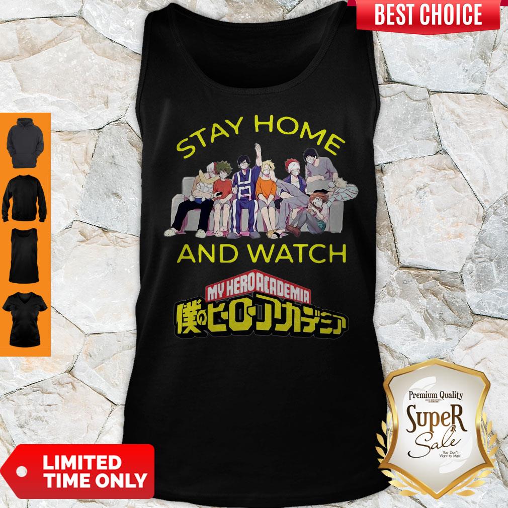 Pretty Stay Home And Watch My Hero Academia The Movie Shirt