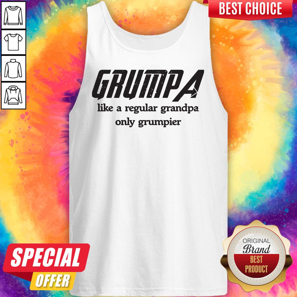 Grumpa Like A Regular Grandpa Only Grumpier Shirt