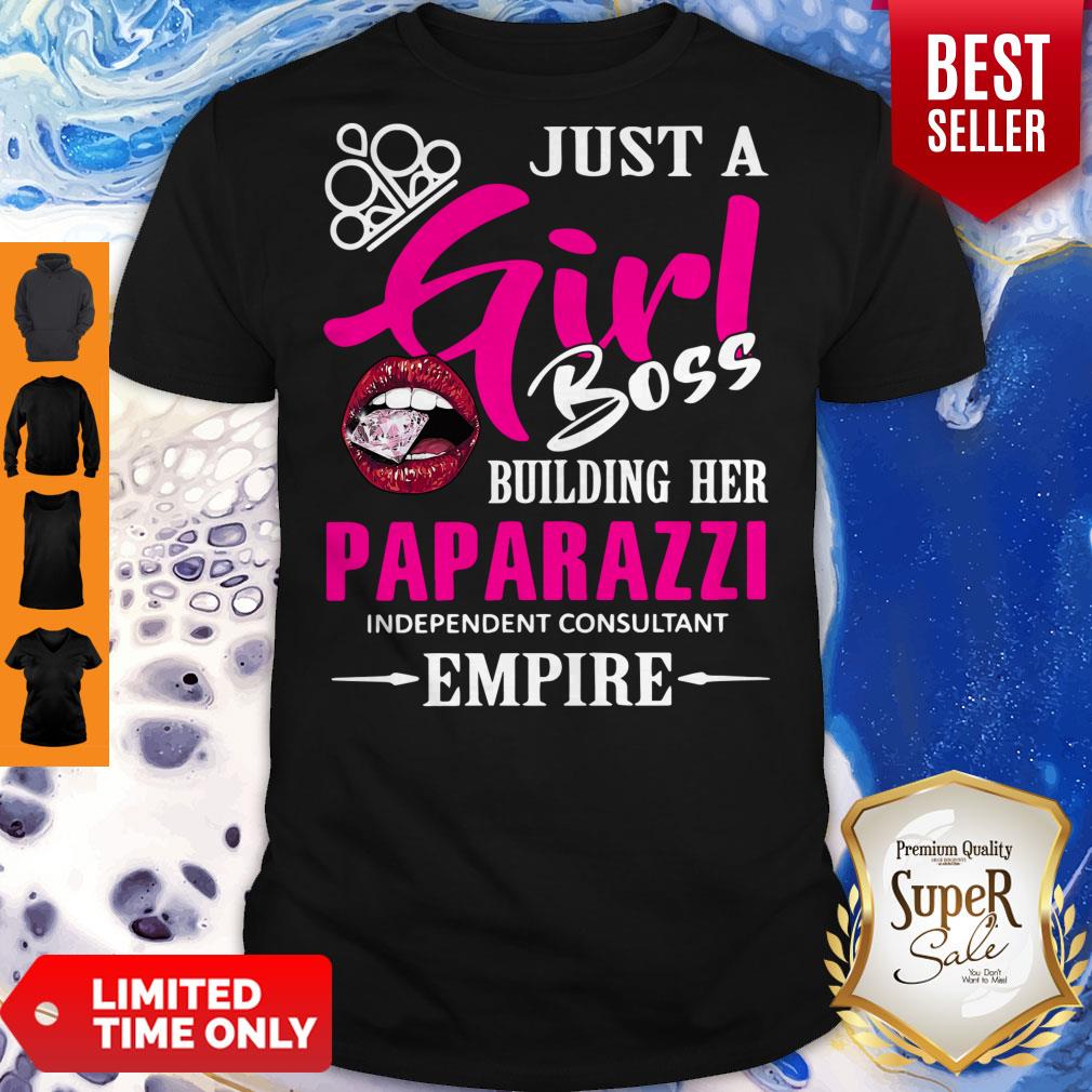Funny Just A Girl Boss Building Her Paparazzi Empire Shirt