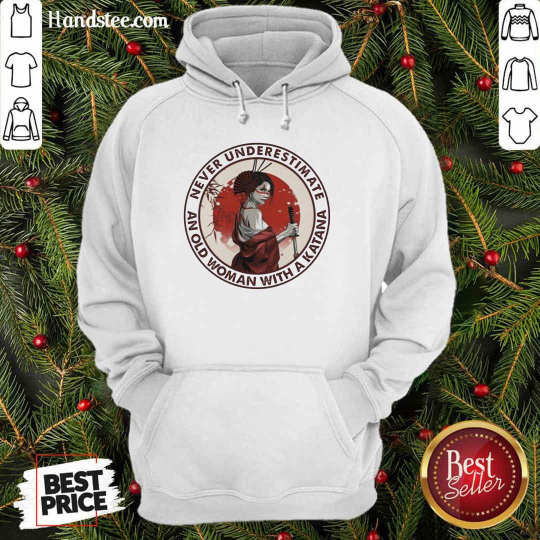 Terrific An Old Woman With A Katana 9 Shirt