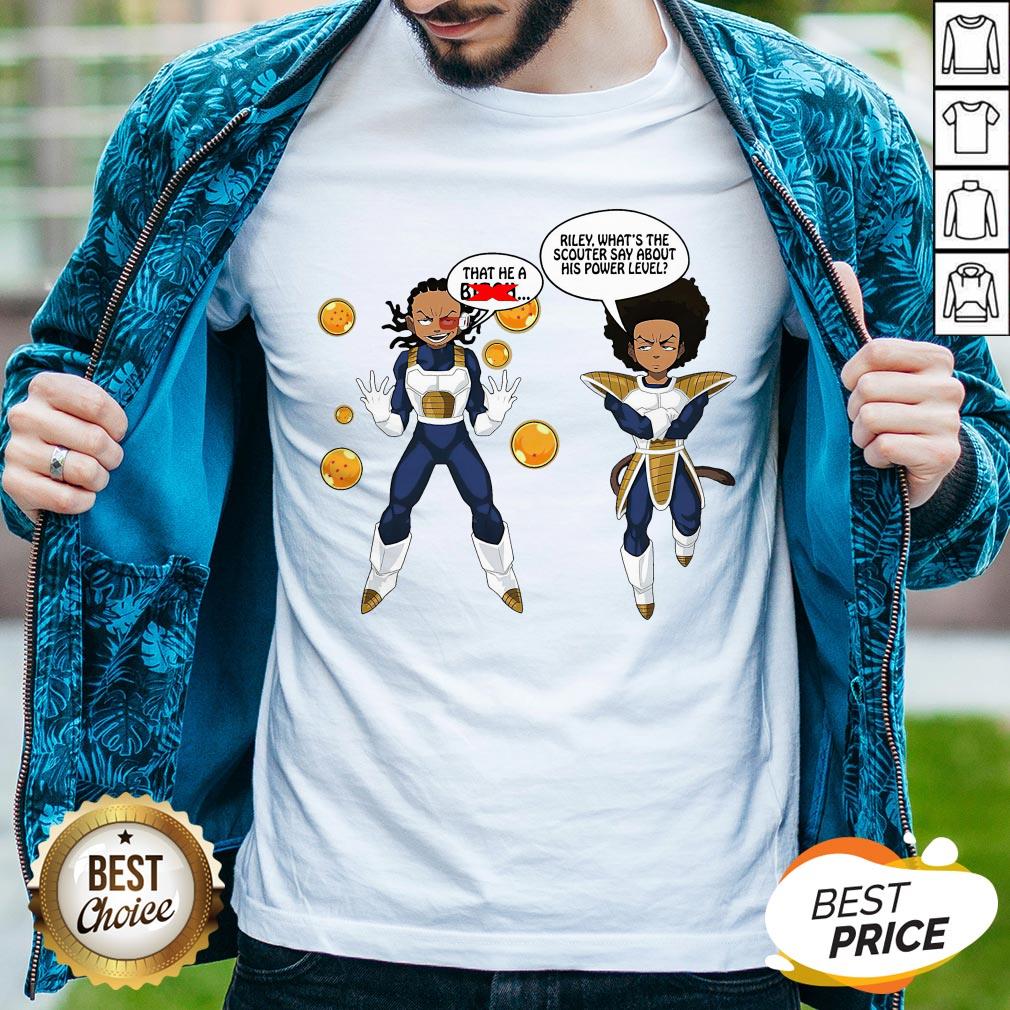 That The A Biech Riley What’s The Scouter Say About His Power Level Shirt