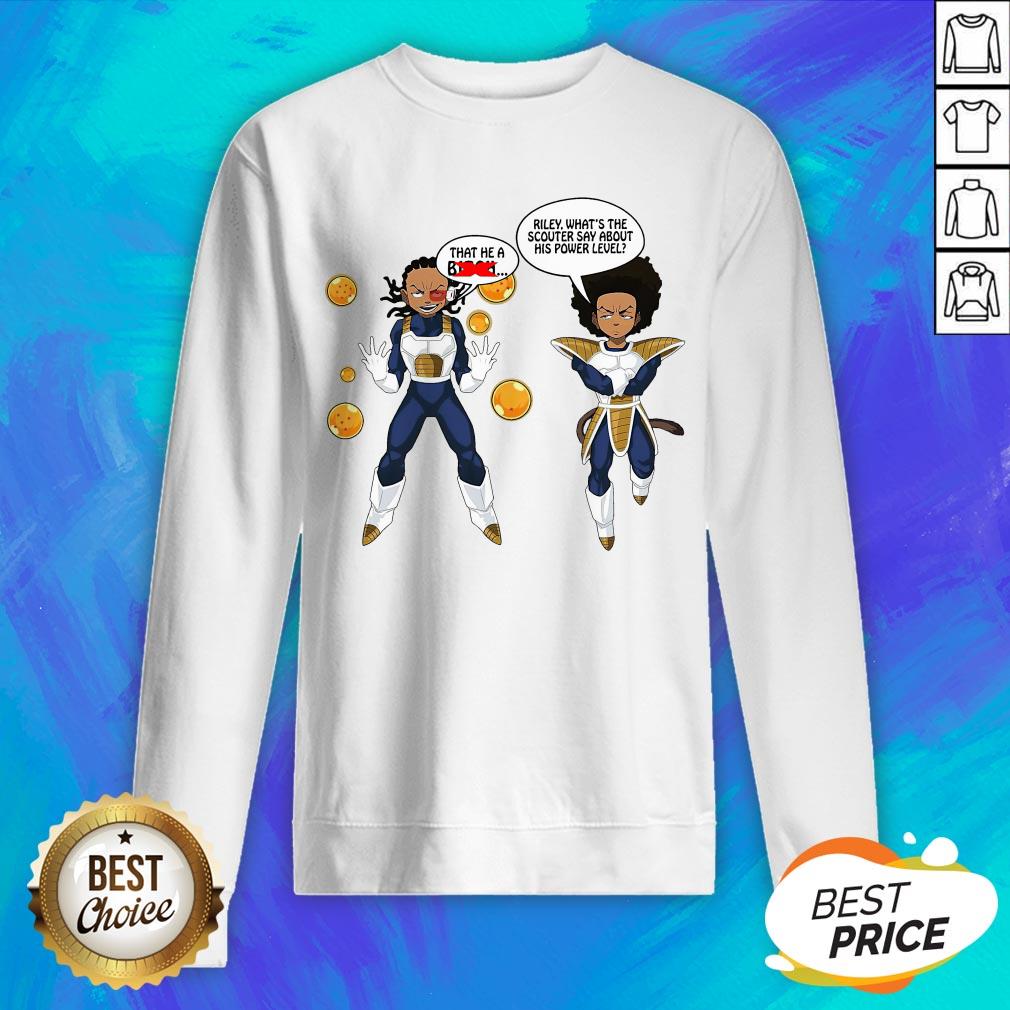 That The A Biech Riley What’s The Scouter Say About His Power Level Shirt