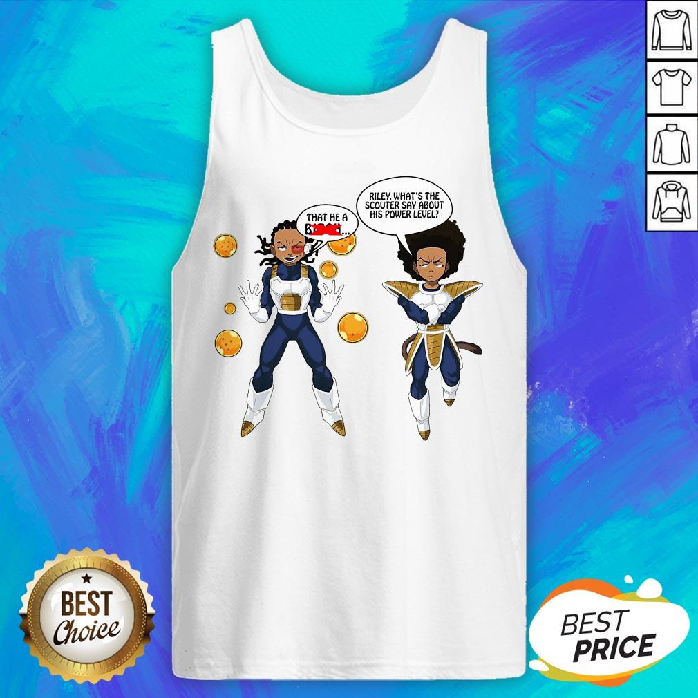 That The A Biech Riley What’s The Scouter Say About His Power Level Shirt