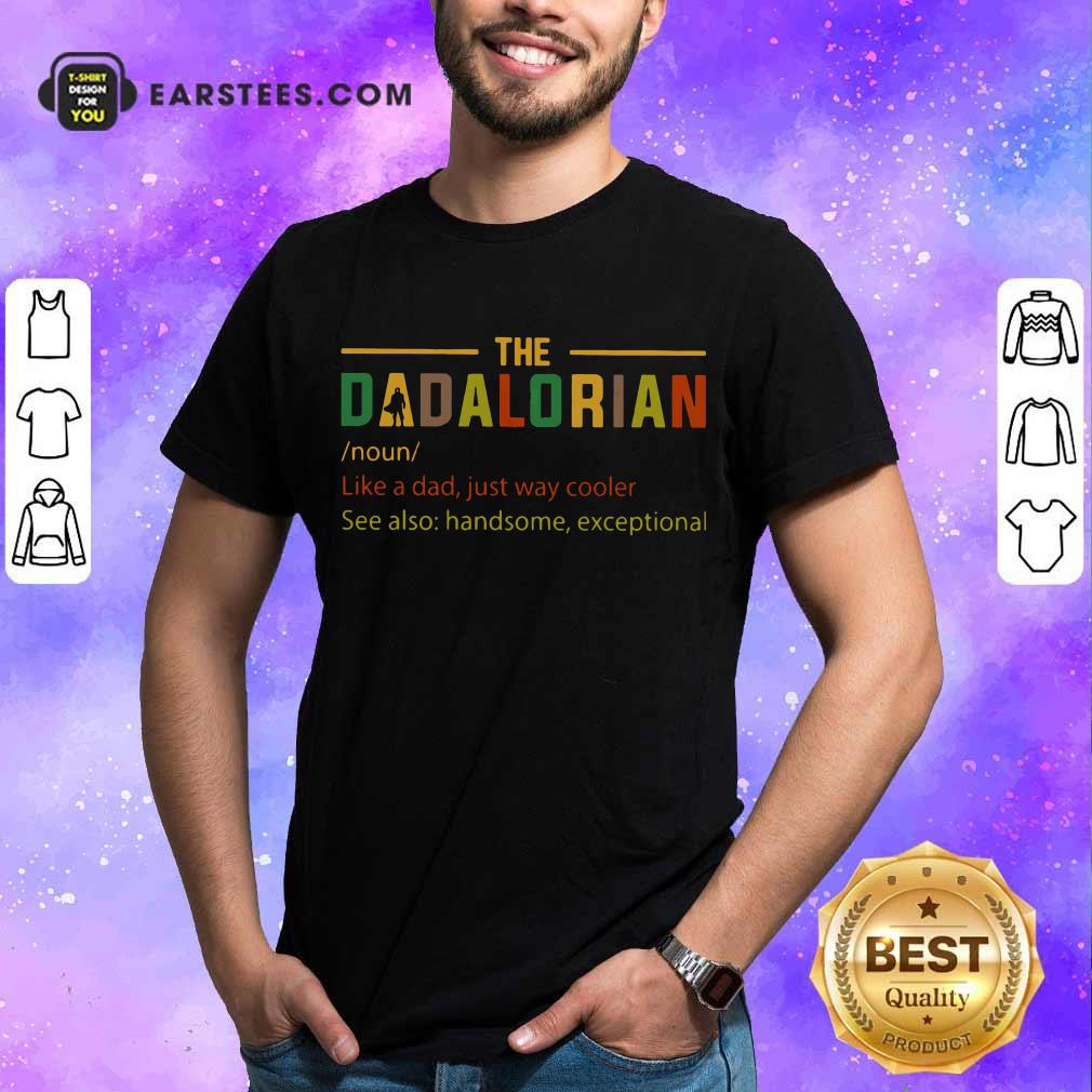 The Dadalorian Noun Vintage Shirt