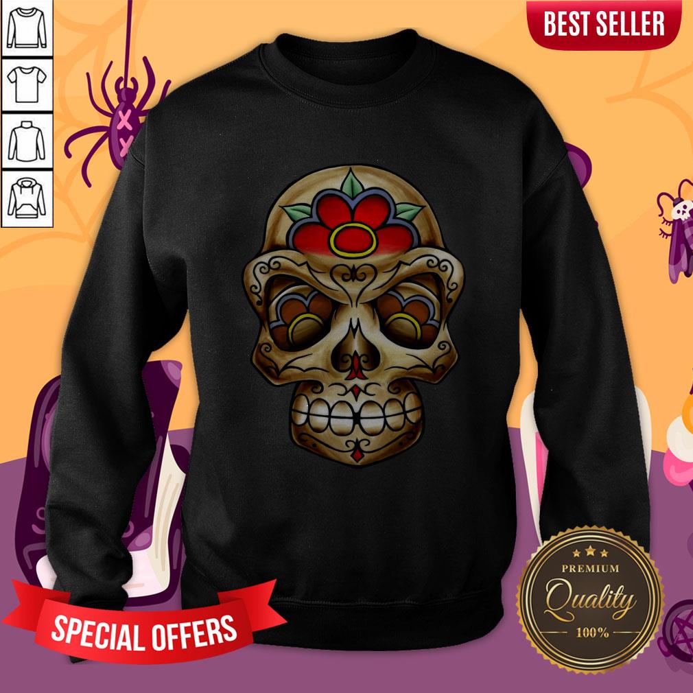 The Muertos Skull Halloween Mexican Holiday Shirt