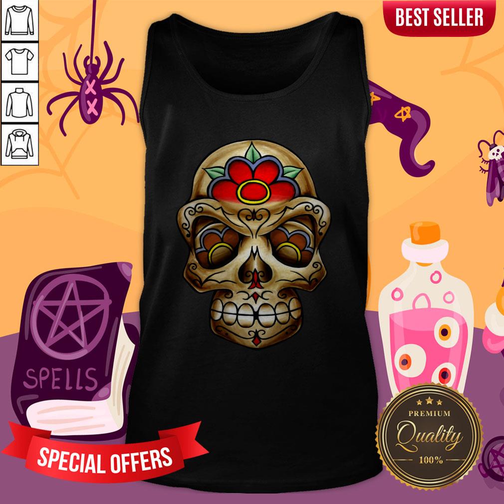 The Muertos Skull Halloween Mexican Holiday Shirt